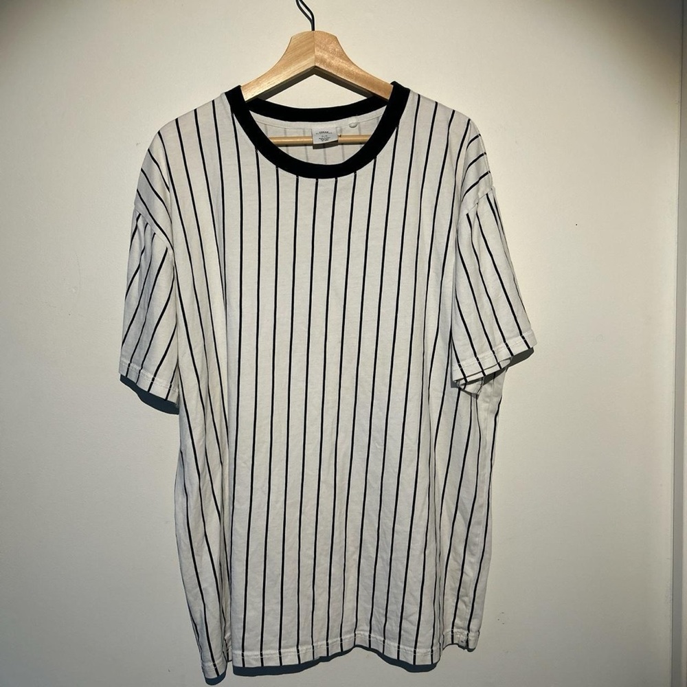 Urban Outfitters pin stripe men’s t-shirt
